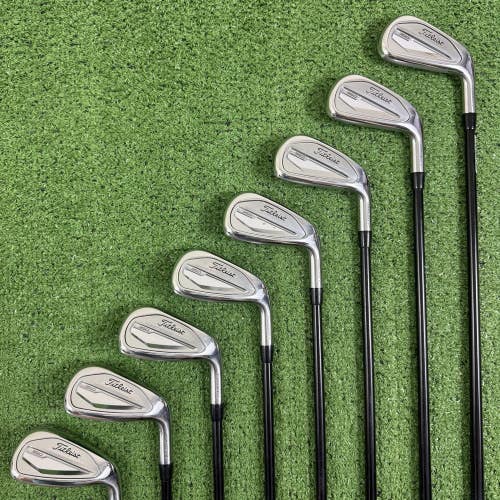 Titleist T350 Iron Set 5-PW 48 53 Wedges Tensei AV Series AM2 Stiff Flex