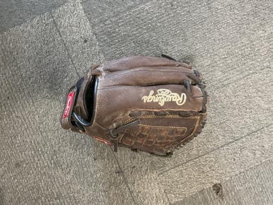Used Rawlings RAWLINGS PLAYER PREFERRED BB/SB Glove RH Throw Brown 12" 11614-S000220738