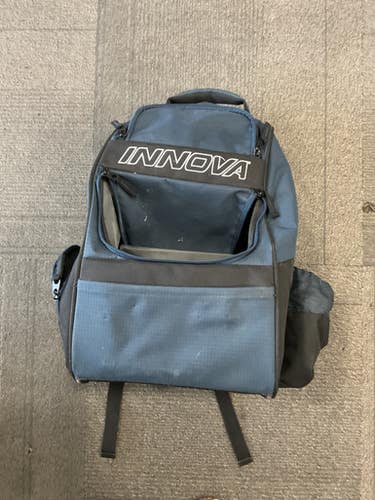Used Innova Disc Golf Backpack Navy Blue 11614-S000220709