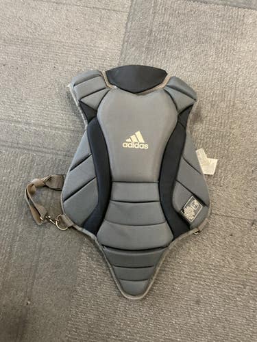 Used Adidas CHEST PROTECTOR Catchers Chest Protector Black Junior 11614-S000220687