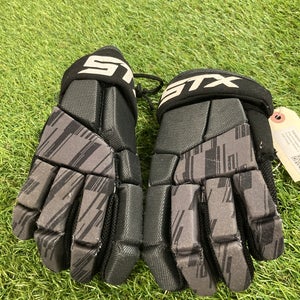 Gray STX Stallion 100 Lacrosse Gloves Small (Used)