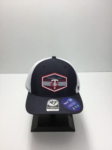 Minnesota Twins '47 Brand MLB Trucker Adjustable Mesh Snapback Hat