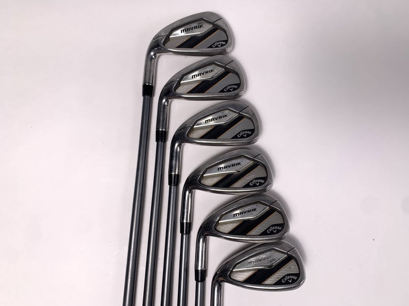 Callaway Mavrik Iron Set 5-PW Project X Catalyst 5.5 Regular Graphite Mens LH