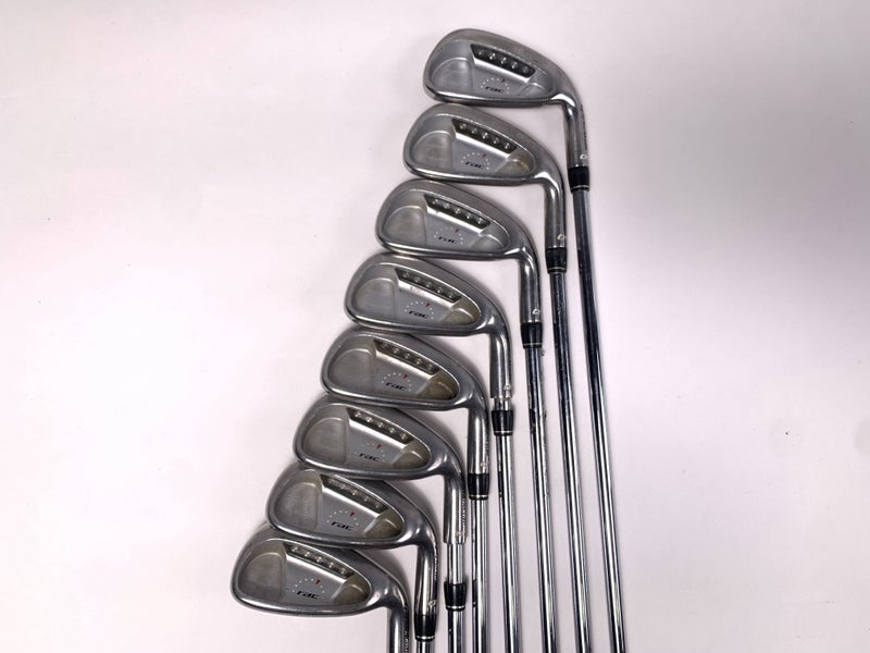 TaylorMade Rac OS Iron Set 3-PW Light Metal Regular Steel Mens RH
