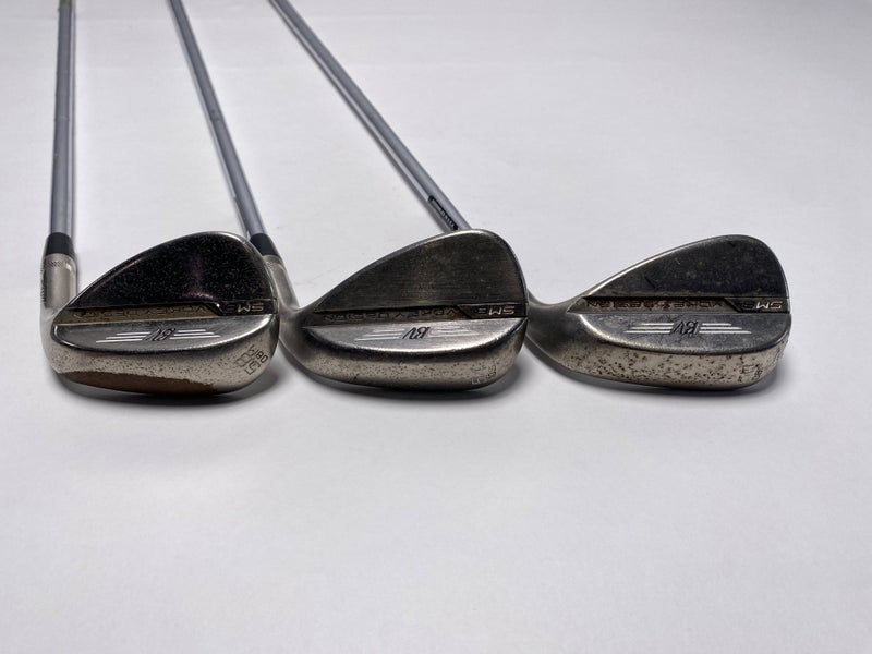Titleist Vokey SM8 Brushed Steel Wedge Set 50* 8 | 54* 10 | 58* 8 Mens RH- +1"