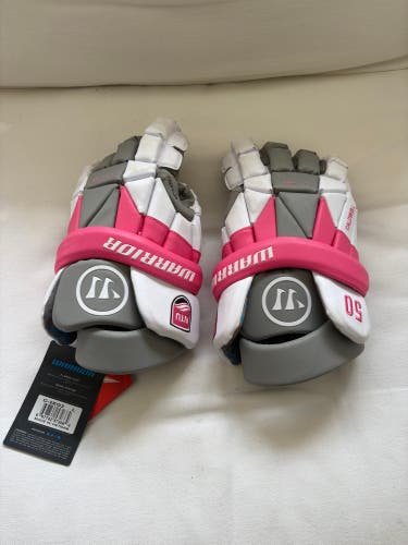 Warrior Evo Lacrosse Gloves Large (New)