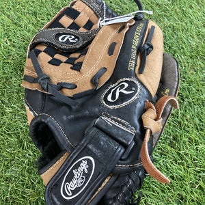 Brown Rawlings Playmaker Series RH Pitcher's Baseball Glove 12.5" (Used)