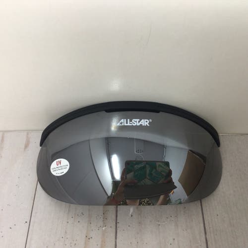 All Star Mirrored Sun Visor Batting Helmet Attachment UV Protection(New)