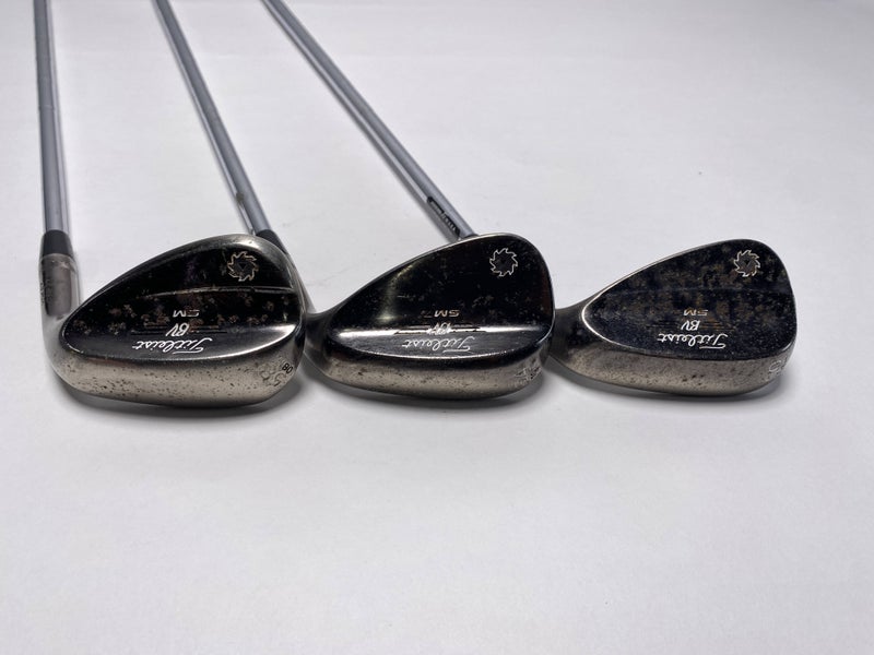 Titleist Vokey SM7 Brushed Steel Wedge Set 50* 8 | 54* 10 | 58* 8 DG Mens RH +1"