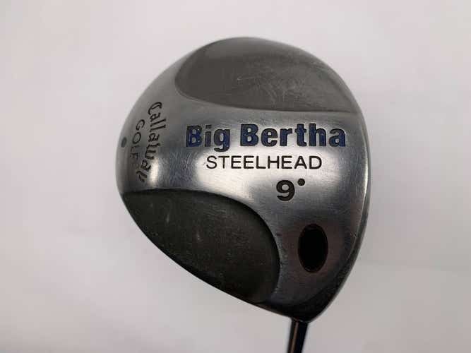 Callaway Steelhead Driver 9* True Temper Memphis "10" 98 Regular Steel Mens RH
