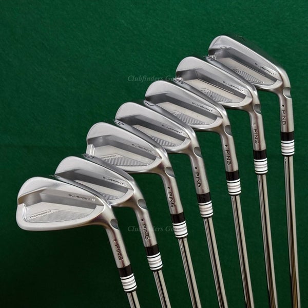 Ping Blueprint S Forged Black Dot 4-PW Iron Set AMT Black S300 Steel Stiff