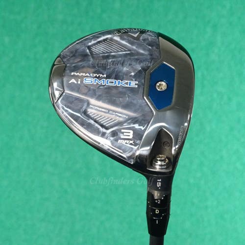Callaway Paradym Ai Smoke Max 15 Fairway 3 Wood Tensei Blue 65-R Regular w/HC