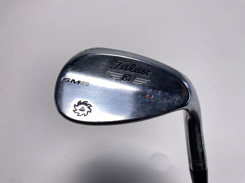 Titleist Vokey SM6 Tour Chrome Sand Wedge SW 54* 8 M-Grind DG X100 Mens RH