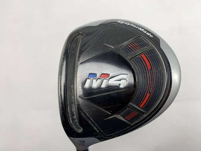 TaylorMade M4 3 Fairway Wood 15* Fujikura Atmos Stiff Graphite Mens LH