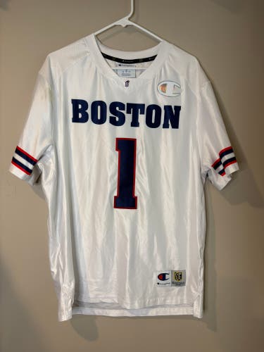 Marcus Holman Game Worn 2024 Boston Cannons Jersey