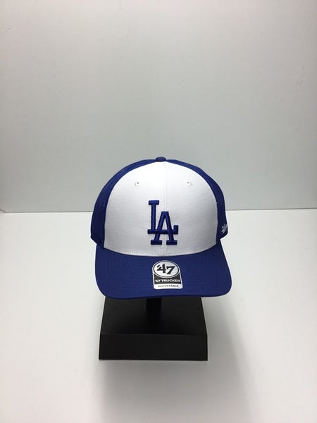 Los Angeles Dodgers 47 Brand MLB Adjustable Mesh Snapback Trucker