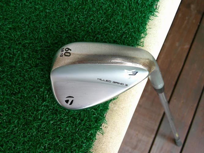 TaylorMade MG3 Chrome 60.10SB* Lob Wedge w/ True Temper S400 Stiff Flex Shaft