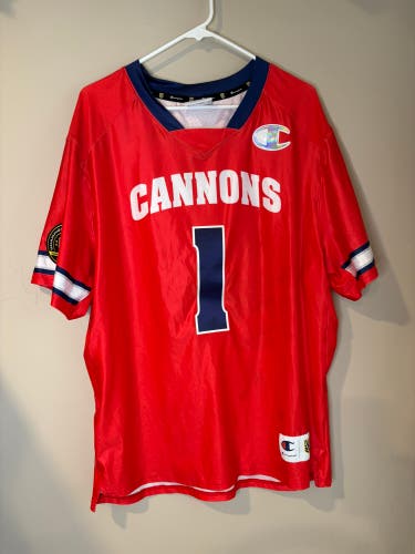 Marcus Holman 2024 Champ Series Alternate Red Boston Cannons Jersey