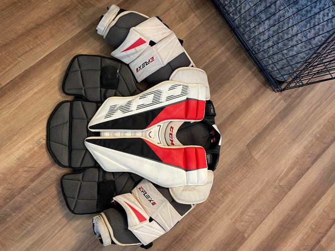 Medium CCM Eflex 5 pro Goalie Chest Protector (Used)