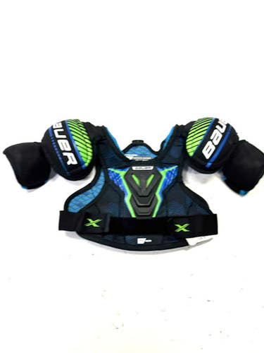 Used Bauer BAUER X SHOULDER PAD Youth Shoulder Pads MD 11860-S000294739