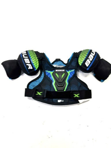 Used Bauer BAUER X SHOULDER PAD Youth Shoulder Pads MD 11860-S000294739