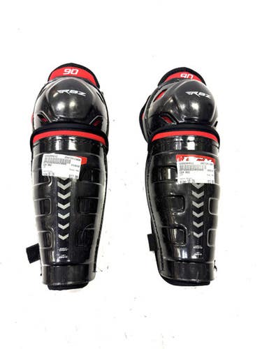 Used CCM RBZ Youth Shin Guards Black 10" 11860-C000294812