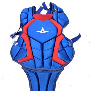 Used All Star CPCC912PS-1 Catchers Chest Protector Navy Blue Intermed 11860-S000297030