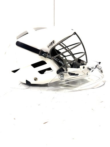 Used Cascade CSR Lacrosse Helmet White One Size 11860-S000297041