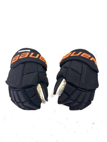 Used Bauer SUPREME MACH Senior Gloves Black 14" 11860-S000297057