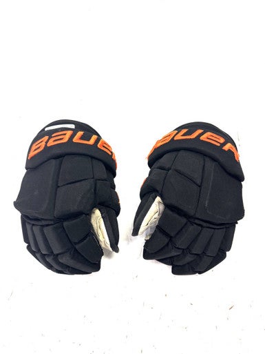 Used Bauer SUPREME MACH Senior Gloves Black 14" 11860-S000297057