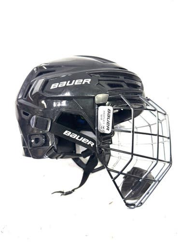Used Bauer RE-AKT 155 W PROFILE II CAGE Helmet Cage Combo Black MD 11860-S000297058