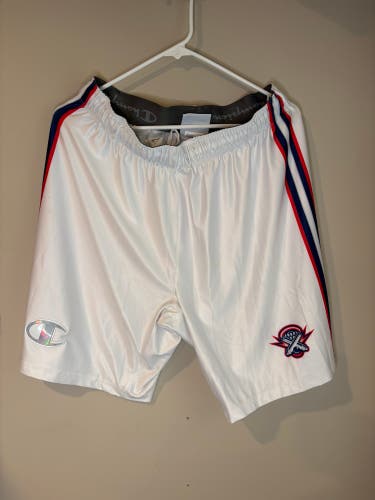 Boston Cannons 2024 White Game Worn Shorts