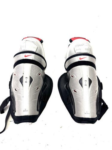 Used Nike AIR Junior Shin Guards Grey 12" 11860-S000296754