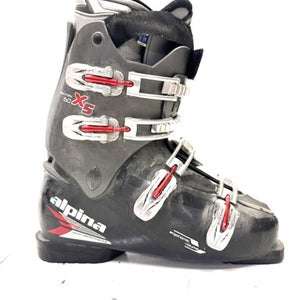 Used Alpina X5 Mens DH Ski Boot Black 305 MP - M12.5 11860-S000296763