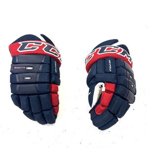 Used CCM 4R PRO Senior Gloves Navy Blue 14" 11860-S000296771