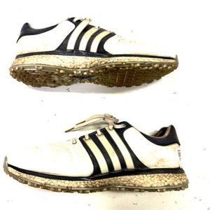 Used Adidas Mens Golf Shoes White Senior 9.5 11860-S000296817