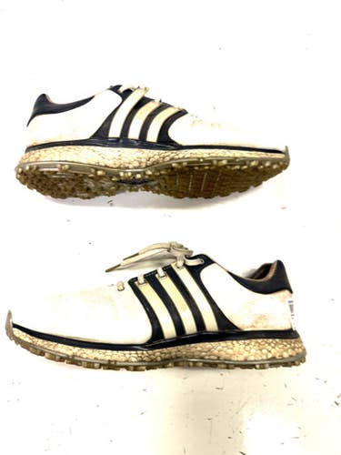 Used Adidas Mens Golf Shoes White Senior 9.5 11860-S000296817
