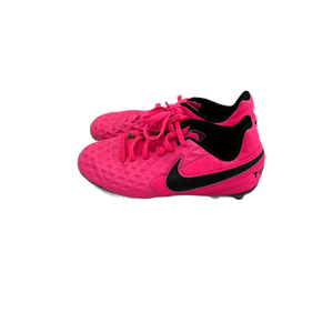 Used Nike TIEMPO Soccer Cleats Pink Junior 03 11692-S000140619