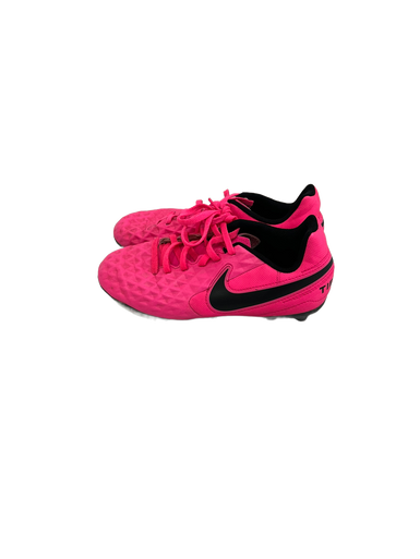 Used Nike TIEMPO Soccer Cleats Pink Junior 03 11692-S000140619