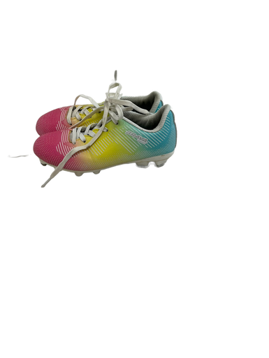 Used Brava RAINBOW Soccer Cleats Yellow Youth 12.0 11692-S000140654