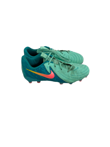 Used Nike PHANTOM GX 2 Soccer Cleats Teal Junior 04 11692-S000140666