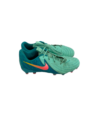 Used Nike PHANTOM GX 2 Soccer Cleats Teal Junior 04 11692-S000140666