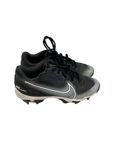Used Nike VAPOR HUARACHE BB/SB Cleats Black Junior 04 11692-S000140668