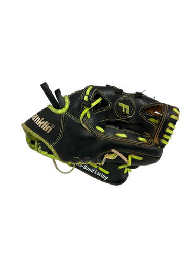 Used Franklin 22411 BB/SB Glove T-ball Black 10" 11692-S000140678