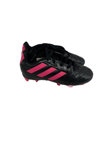 Used Adidas GOLETTO Soccer Cleats Black Youth 11.0 11692-S000140656