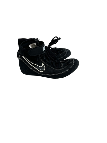 Used Nike SPEED SWEEP Wrestling Shoes Black Junior 03 11692-S000140701