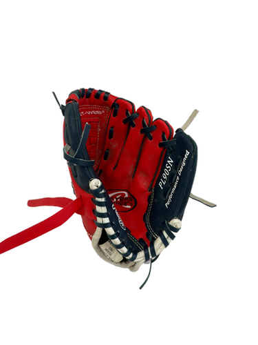 Used Rawlings PLAYERS SERIES BB/SB Glove T-ball Red 9" 11692-S000140705