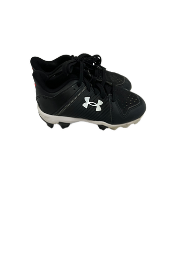 Used Under Armour LEADOFF BB/SB Cleats Black Youth 11.0 11692-S000140709