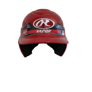Used Rawlings RCFH Batting Helmet No Mask Red One Size 11692-S000140706