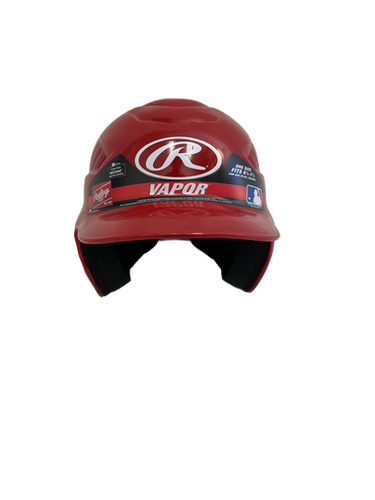 Used Rawlings RCFH Batting Helmet No Mask Red One Size 11692-S000140706